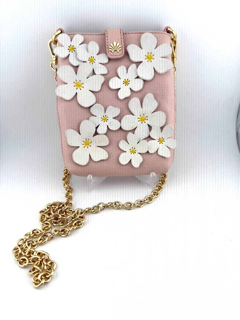 Brand New Lele Sadoughi "Azalea" Daisy Phone Pouch Crossbody Bag!